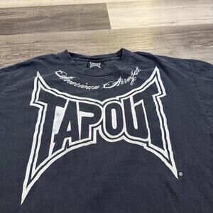 vintage tapout American arrogant t shirt 00s L